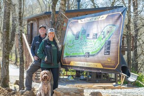 Enceinte de l’hébergement