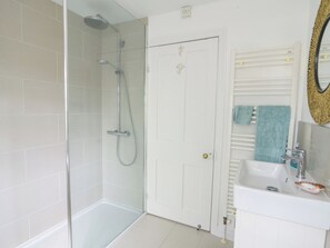 Shower, hair dryer