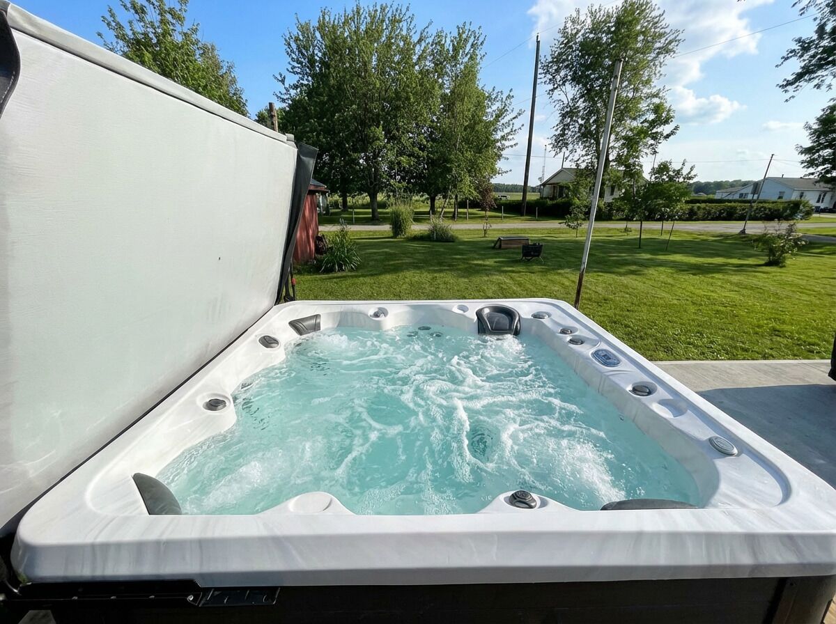 Bañera de hidromasaje exterior