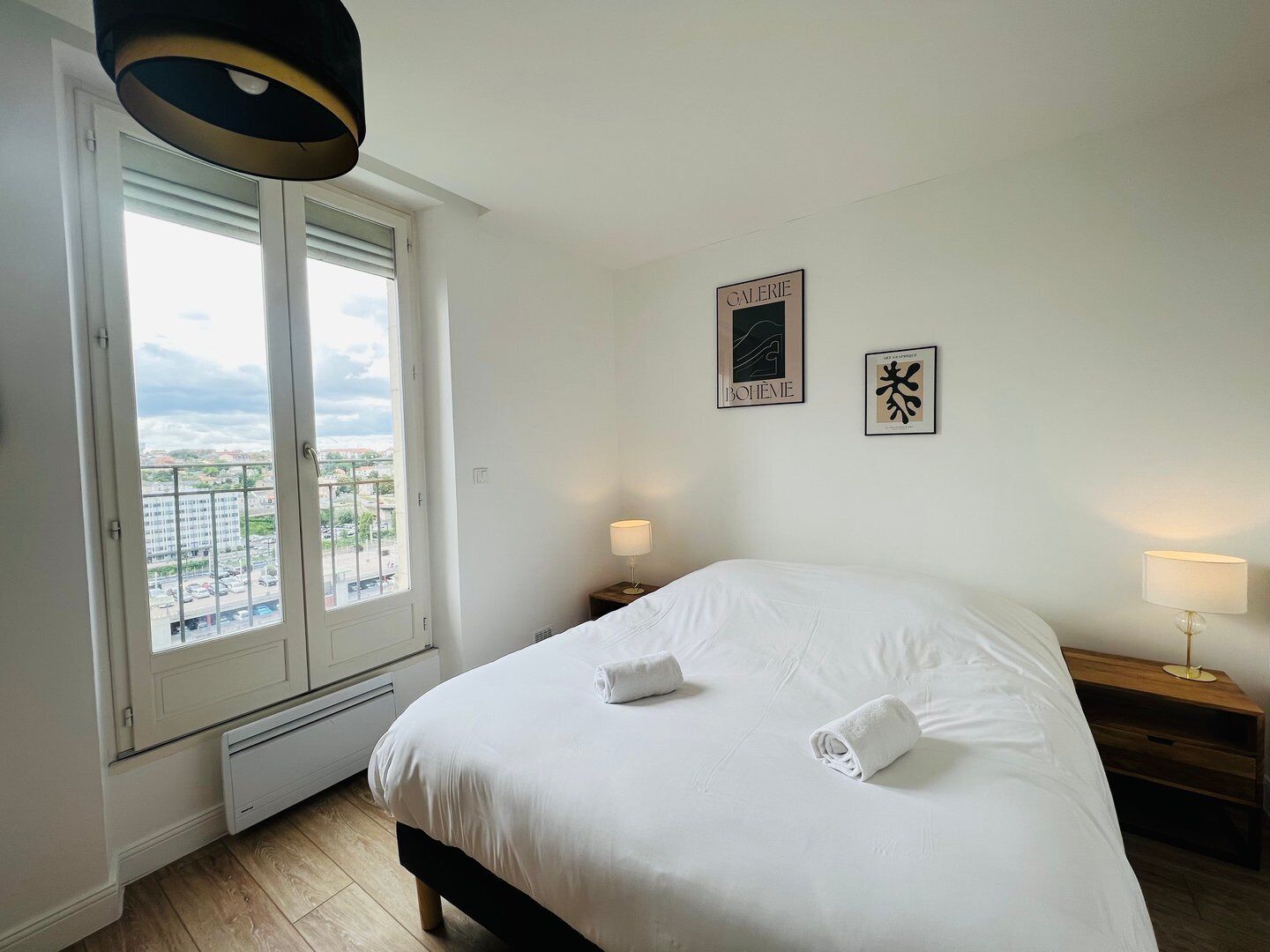 2 habitaciones, internet y ropa de cama 