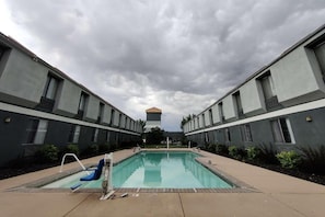 Seasonal outdoor pool