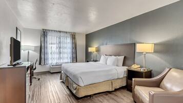 1 habitación, decoración personalizada, muebles diferentes y escritorio