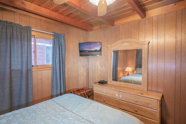 Cabaña básica | 2 habitaciones y wifi gratis 