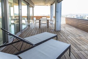 Outdoor dining - Civitanova, noble apartment facing the sea - Between sky and sea (Civitanova Marche)