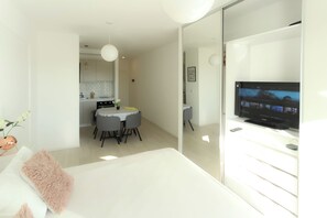 Living area - Departamento con Pileta y Gym V Urquiza (Buenos Aires)