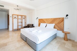 Elite-Zimmer | Daunenbettdecken, Select-Comfort-Betten, kostenlose Minibar