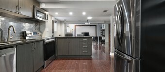 Stylish 1 bedroom basement unit with renovated bathroom & in-suit Jacuzzi.