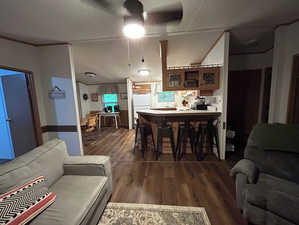 TV - Triple Creek Hideaway is located so close to hiking trails and ski resorts! (Champion)