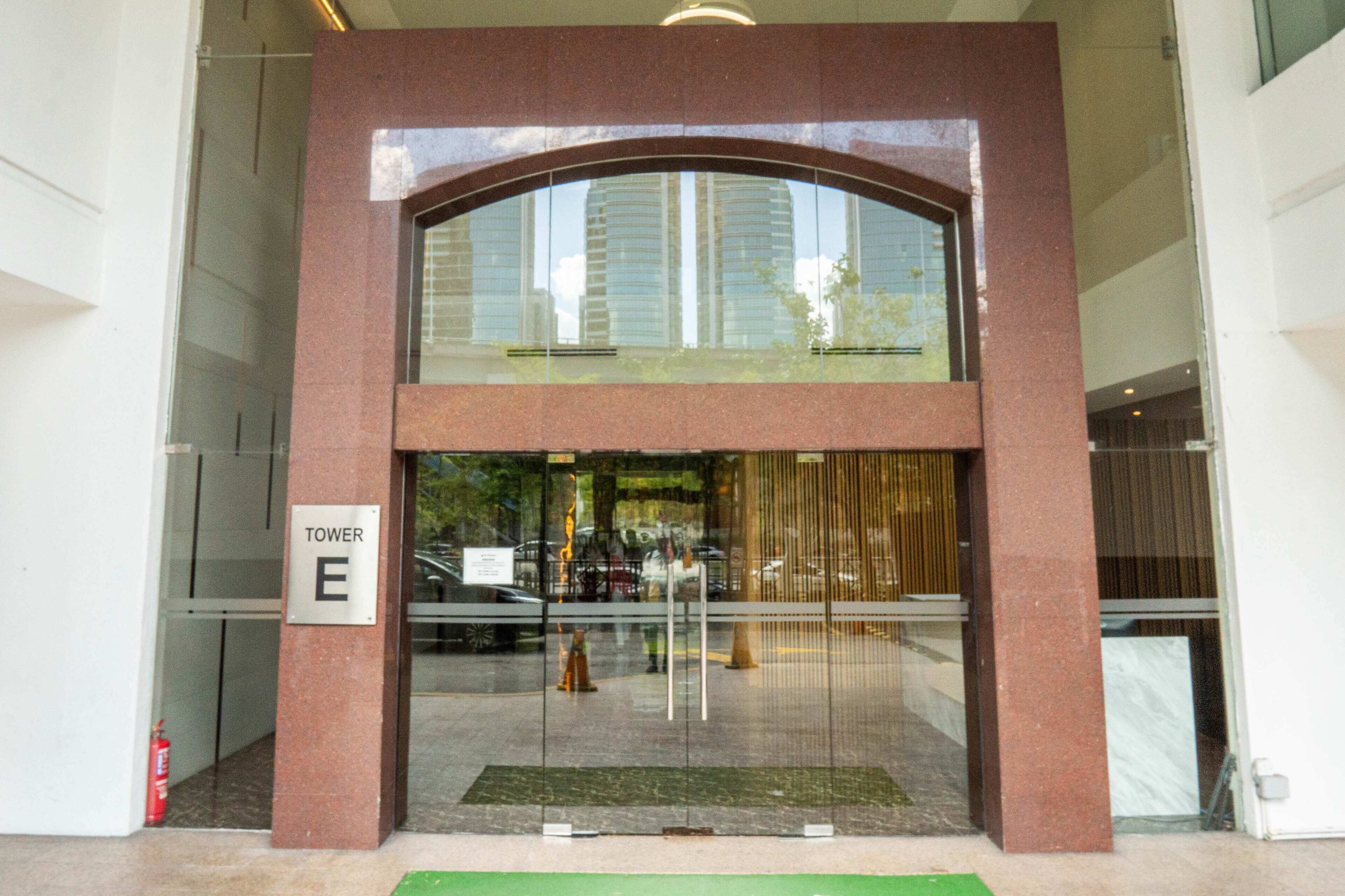 Entrada de la propiedad