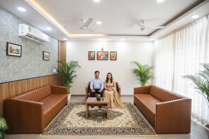 Sala de estar en el lobby