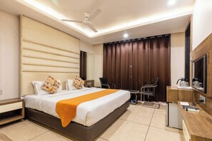 Habitación Deluxe | Sábanas de algodón egipcio y ropa de cama de alta calidad 