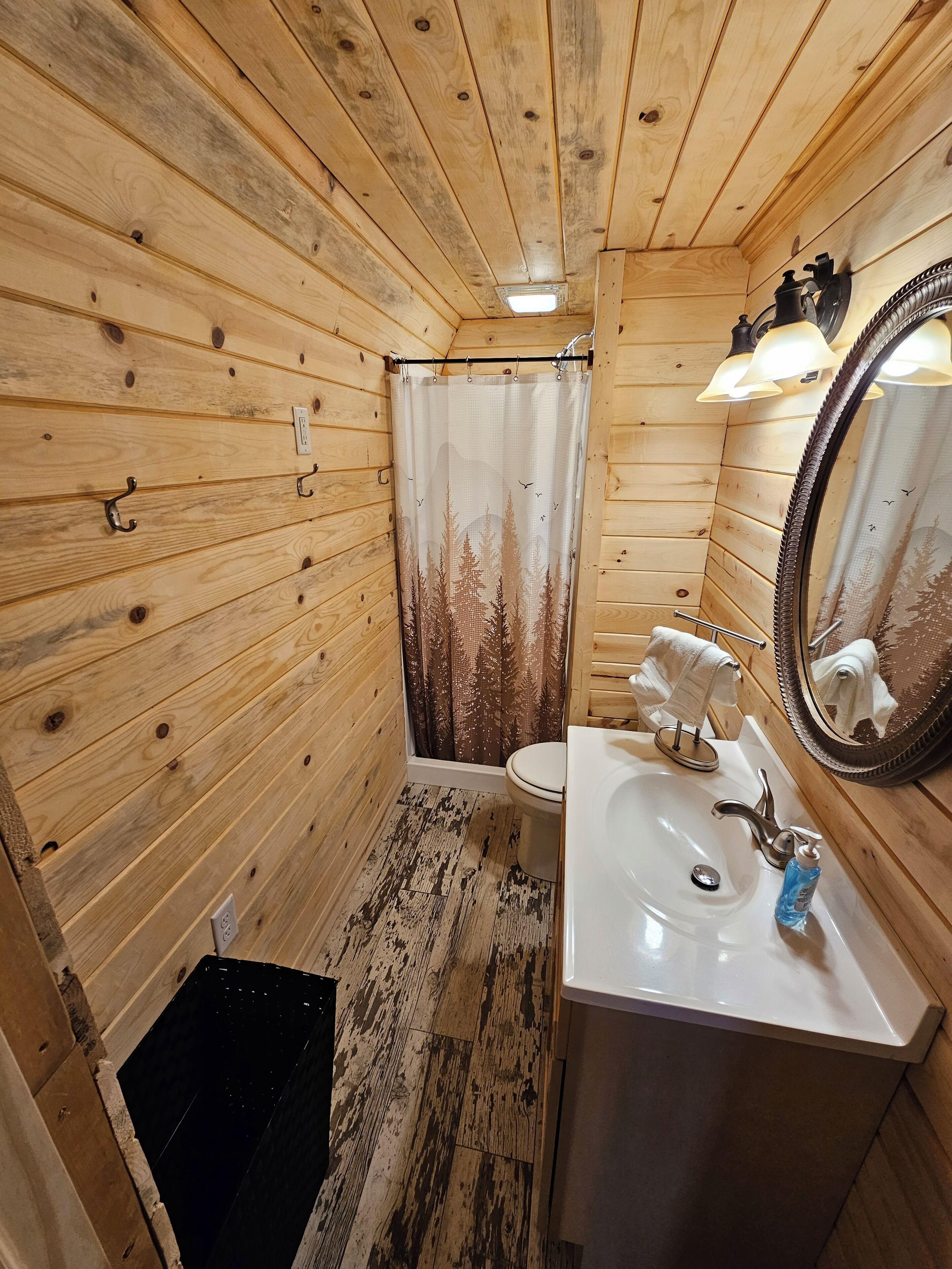 淋浴设施、吹风机、毛巾、肥皂