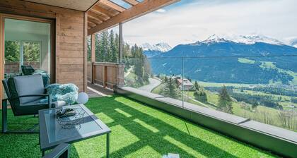 Luxury apartment with sauna near the ski lift