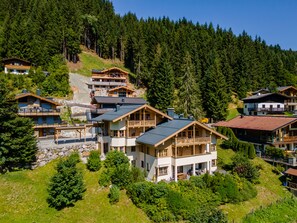 Exterior - Spacious apartment with beautiful views and sauna (Saalbach-Hinterglemm)