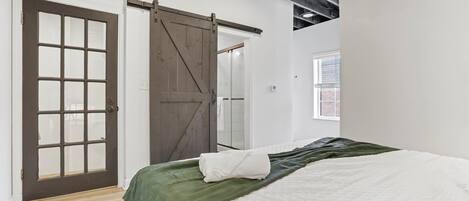 1 chambre, fer et planche Ă repasser, Wi-Fi, literie fournie