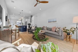 TV, stereo, offices