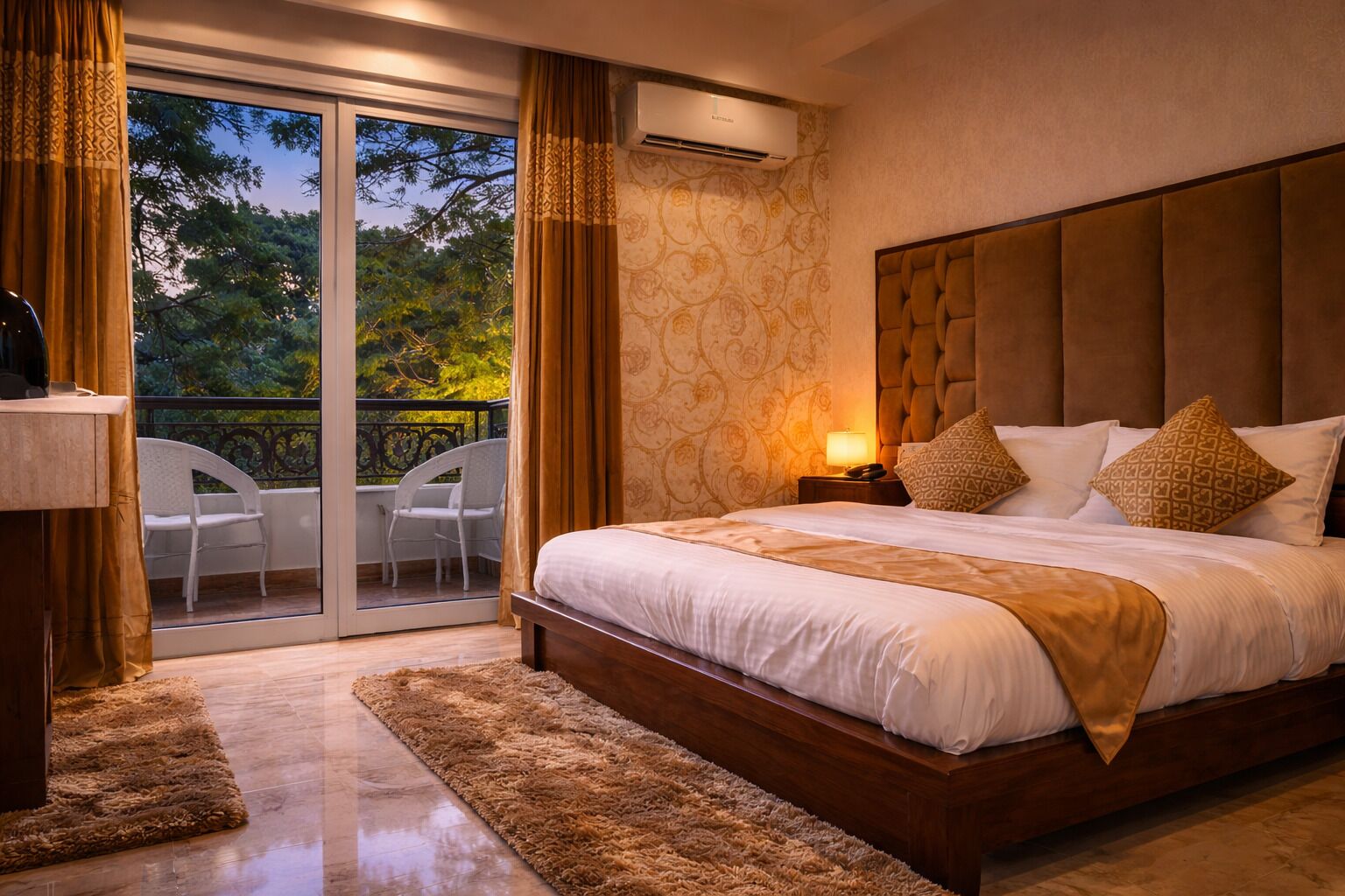 Premium bedding, in-room safe, desk, free WiFi