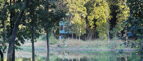 ChaumiĂšre Deluxe, 1 chambre, vue sur le lac, au bord du lac | Vue sur le lac