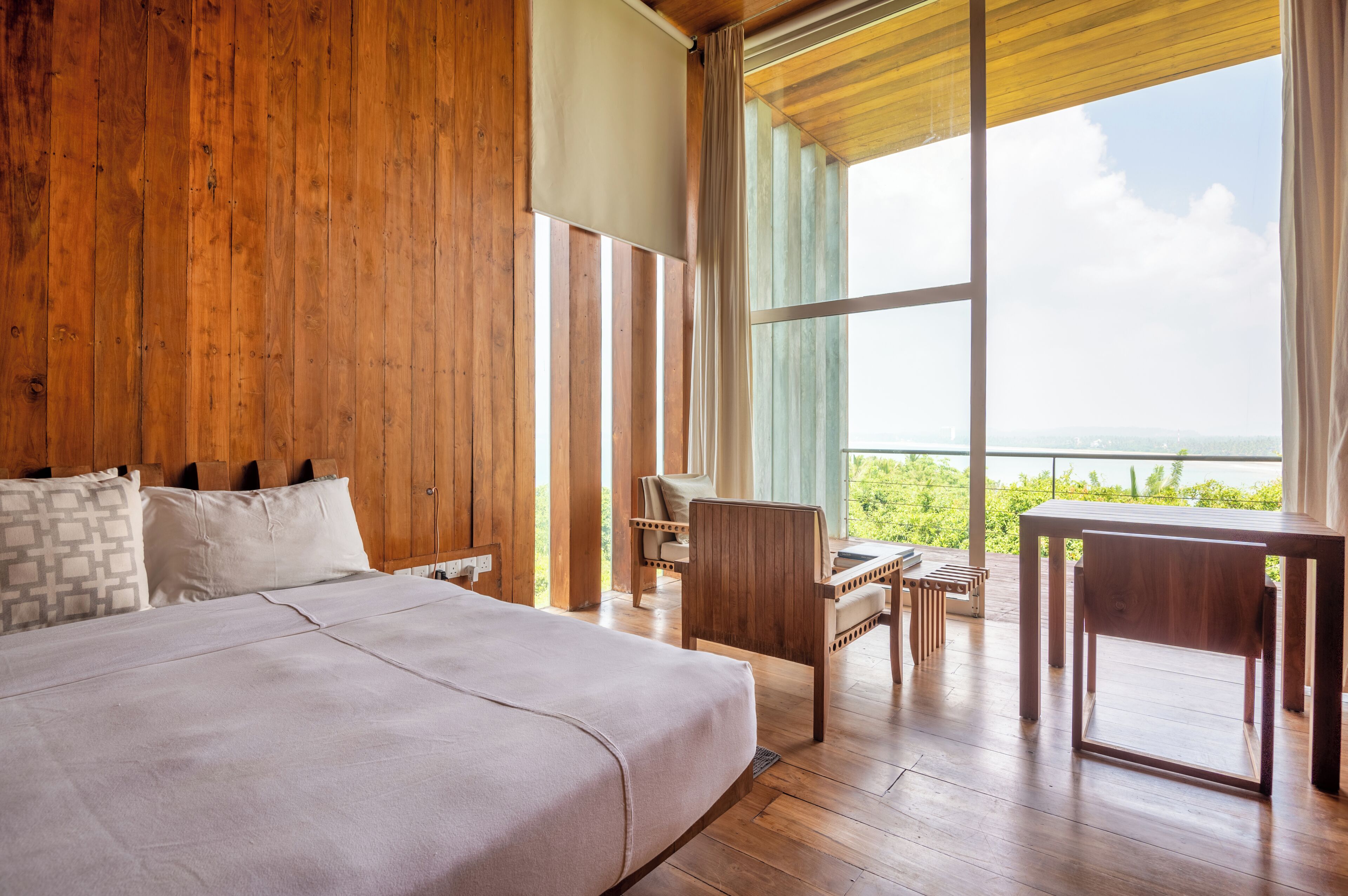 Luxury Villa, Sea View | Desk, laptop workspace, soundproofing, free WiFi