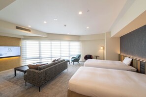 尊貴雙床房, 非吸煙房 | 羽絨被、房內夾萬、遮光窗簾/窗簾、免費 Wi-Fi