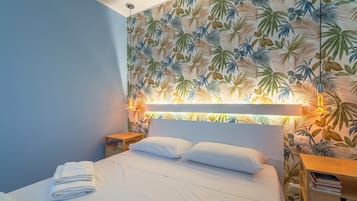 1 chambre, fer et planche Ă repasser, Wi-Fi gratuit, draps fournis