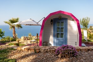 Exterior - Glamping 'Melograno' with Sea View, Wi-Fi and Air Conditioning (Tusa)