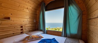 Glamping 'Melograno' with Sea View, Wi-Fi and Air Conditioning