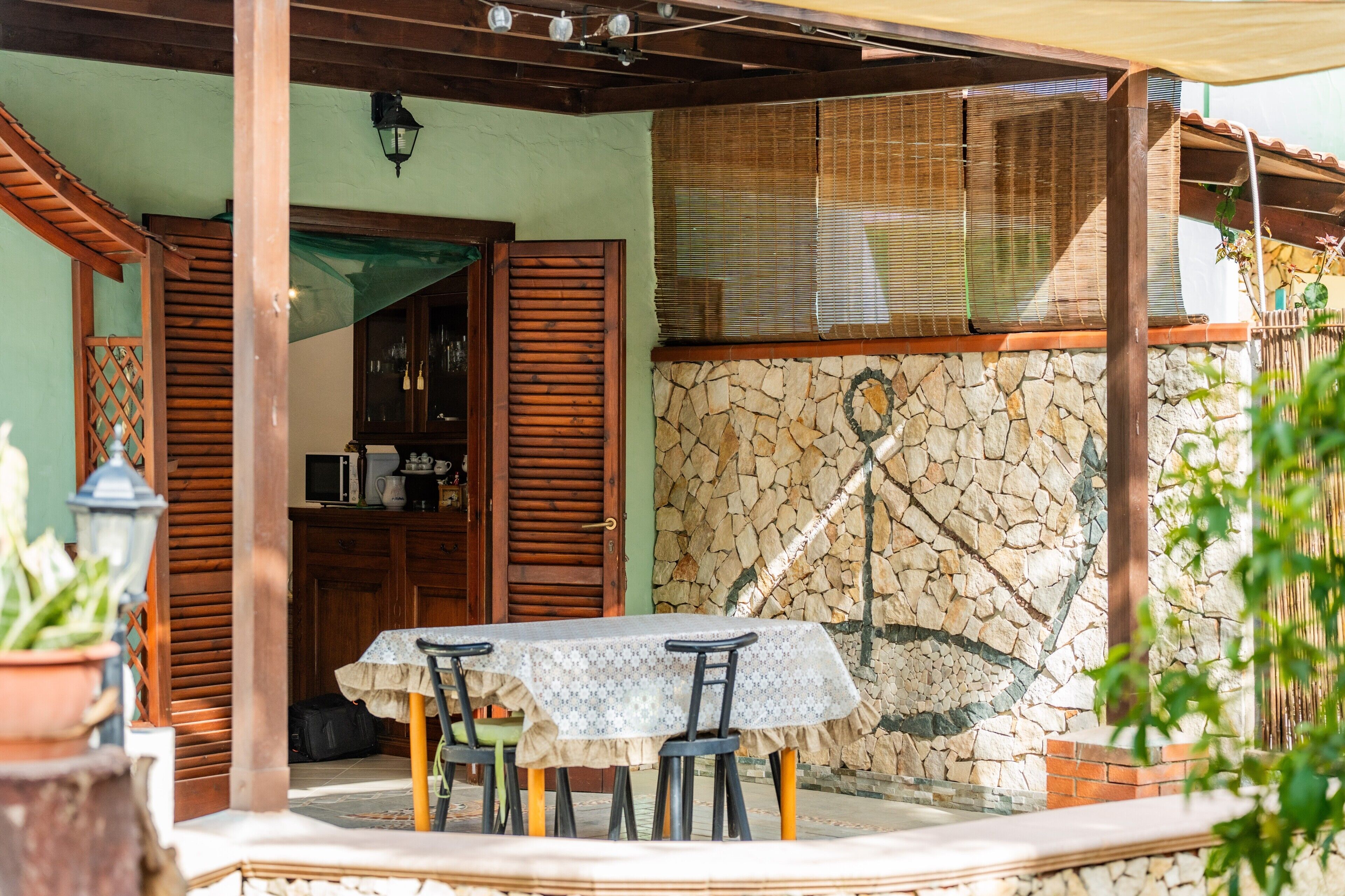 Udendørs spisemuligheder