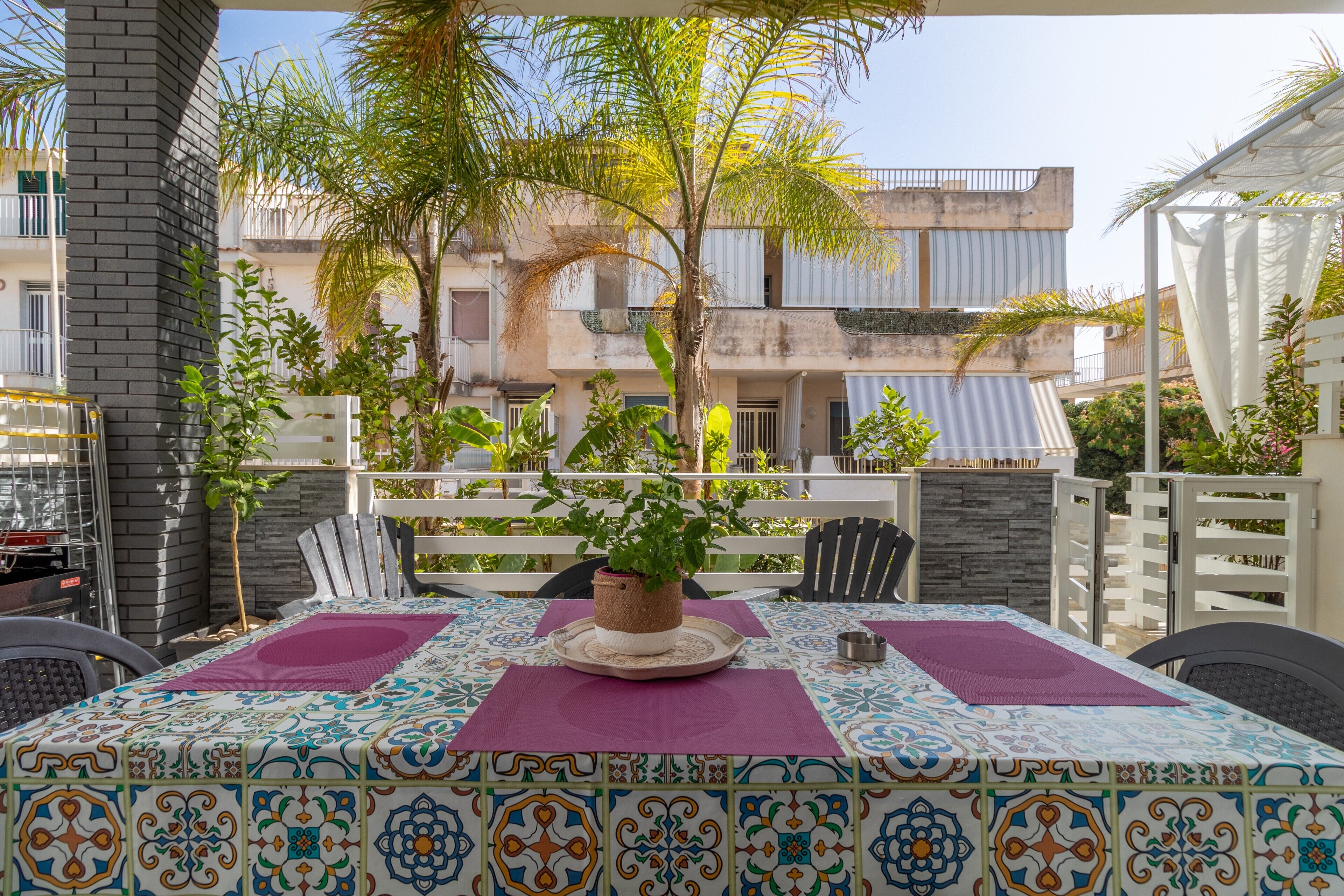 Opções para refeição ao ar livre