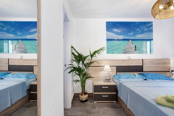 1 bedroom, iron/ironing board, free WiFi, bed sheets
