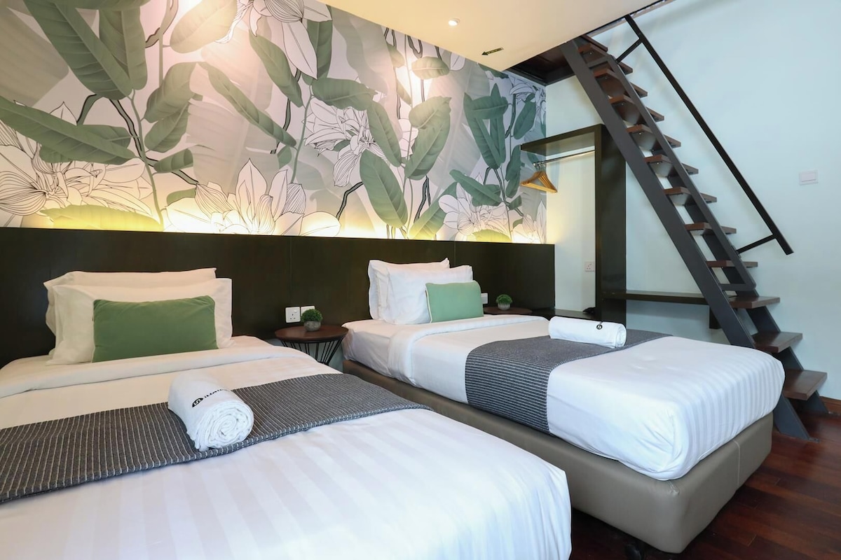 Habitación estándar | Ropa de cama de alta calidad, tabla de planchar con plancha, wifi gratis