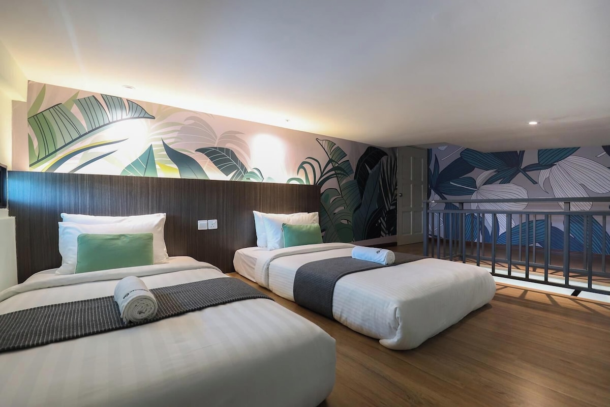 Habitación | Ropa de cama de alta calidad, tabla de planchar con plancha, wifi gratis