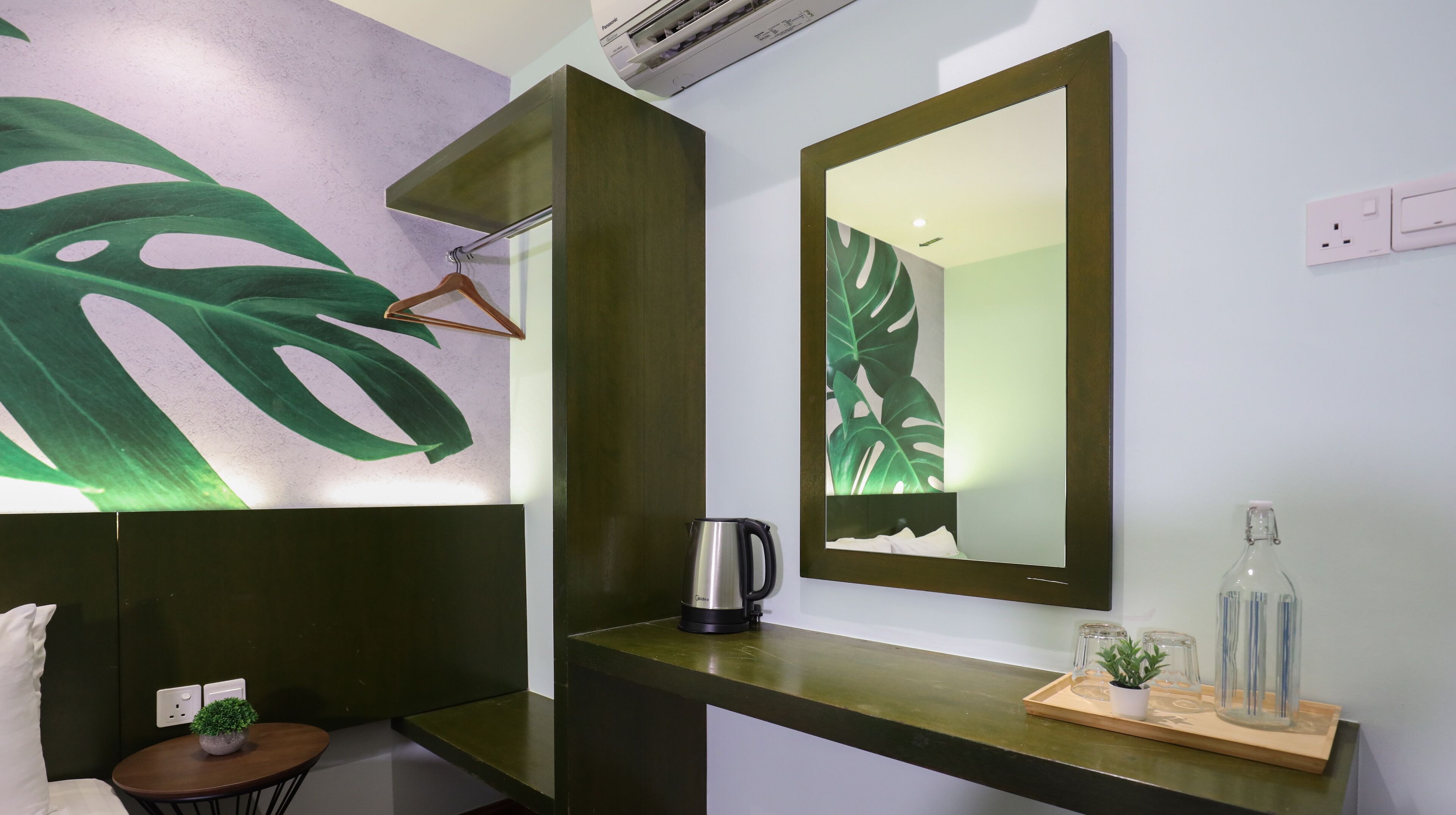 Economy Double Room | Peralatan tempat tidur premium, seterika/papan seterika, Wi-fi percuma 