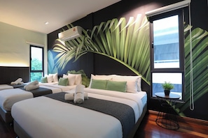 Habitación cuádruple Deluxe