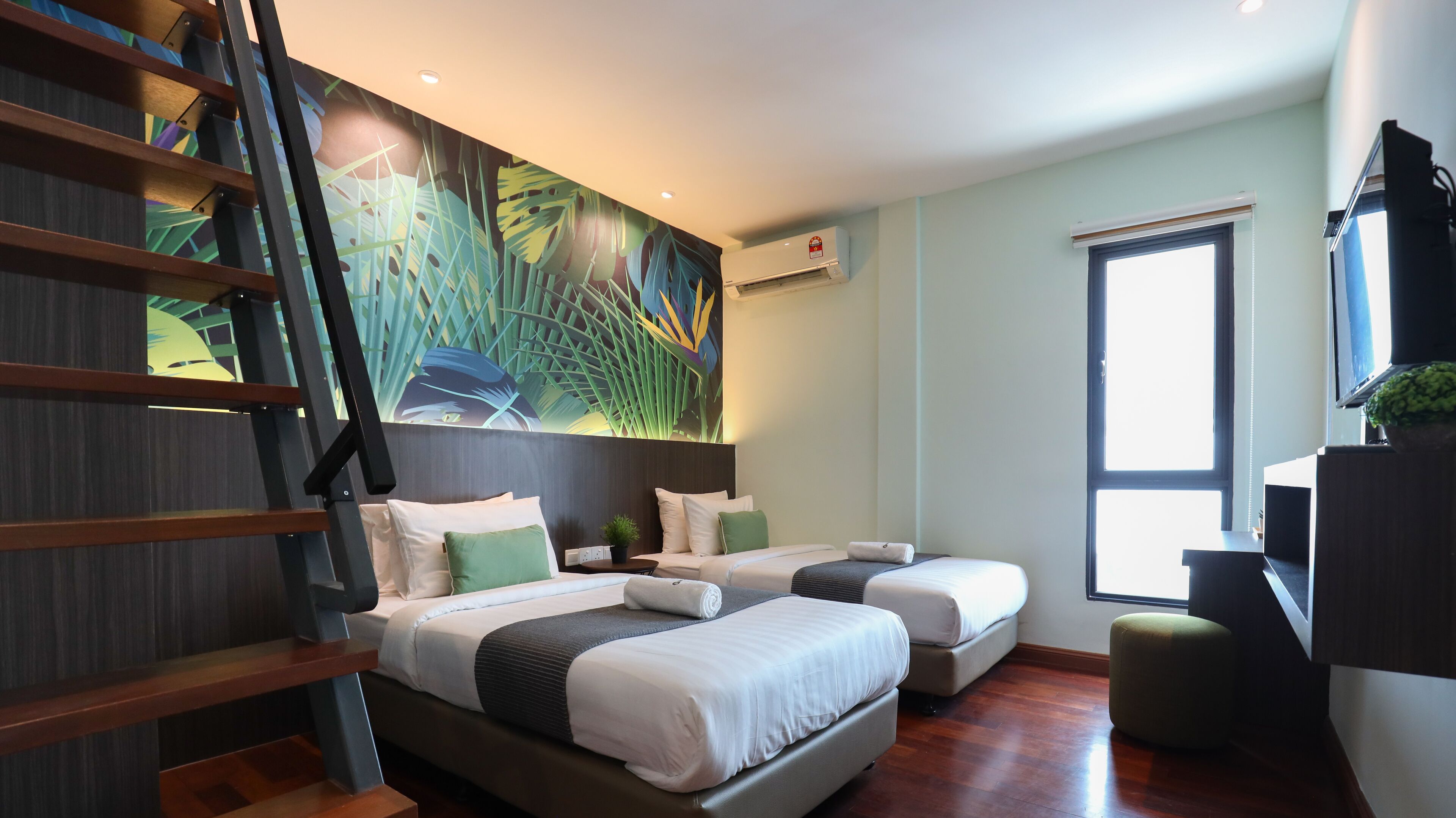 Kamar Standar | Seprai premium, setrika/meja setrika, Wi-Fi gratis, dan seprai linen