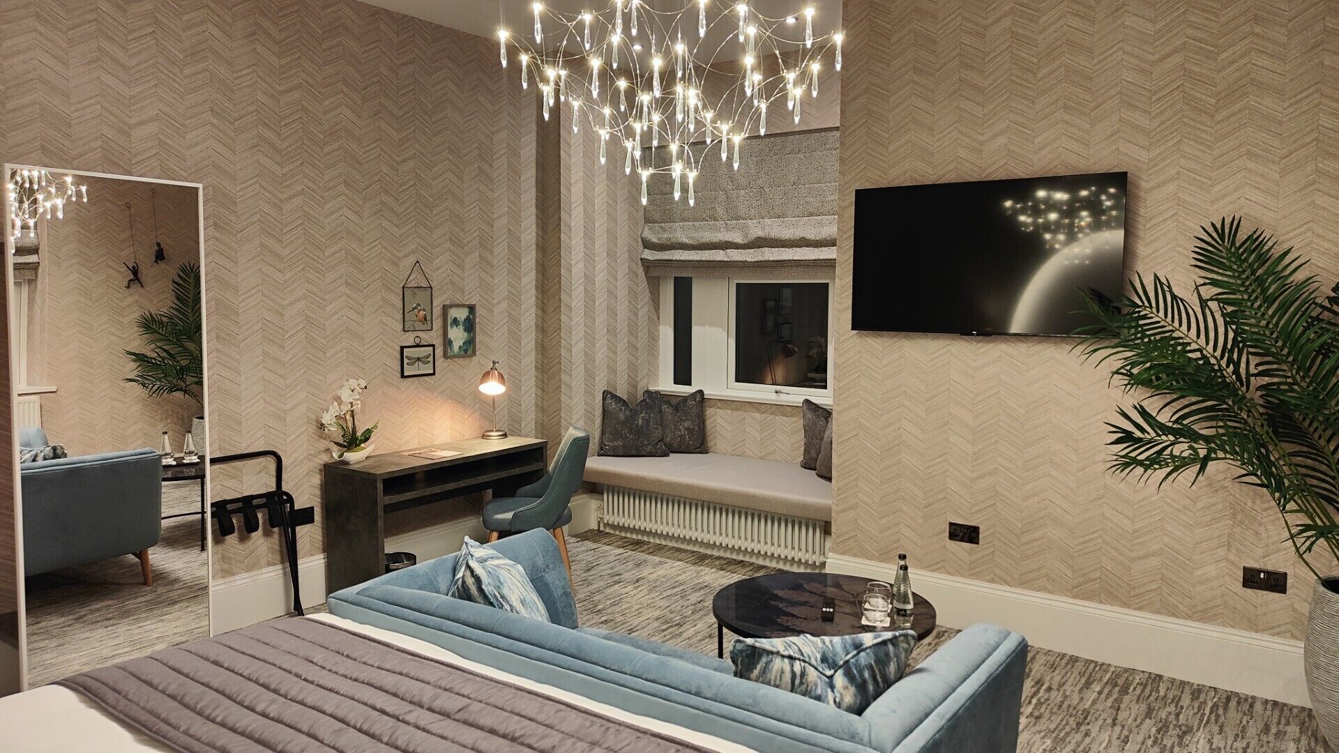 Chambre Double Luxe | 1 chambre, coffres-forts dans les chambres, bureau, rideaux occultants