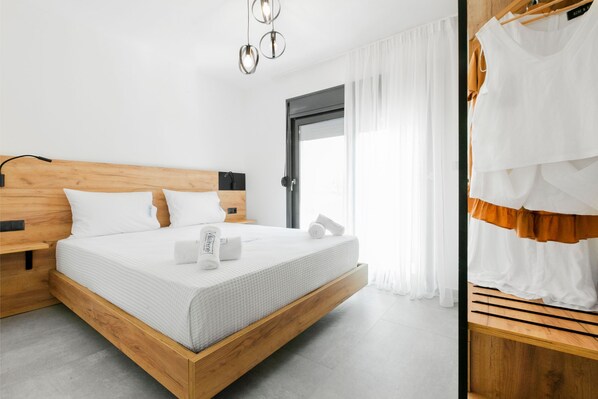 Exclusive-Apartment | Zimmersafe, schallisolierte Zimmer, Bügeleisen/Bügelbrett