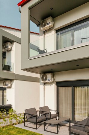 Fassade der Unterkunft