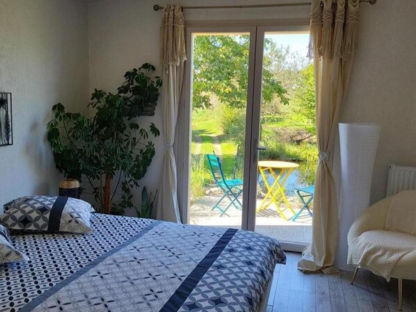 7 chambres, accès à Internet