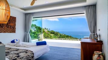 Luxury Villa, Private Pool, Sea View | 4 bedrooms, Egyptian cotton sheets, premium bedding, memory-foam beds