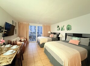 1 bedroom, iron/ironing board, free WiFi, bed sheets - Studio with Beach Access and Panoramic City View! (Sunny Isles Beach)