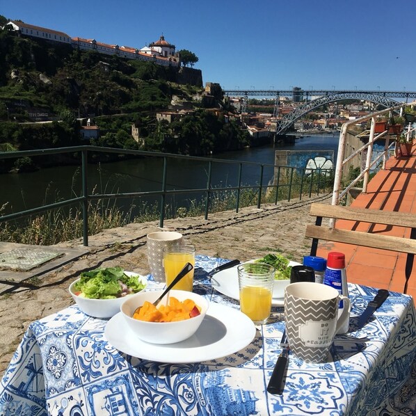 Udendørs spisemuligheder