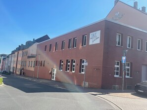 Majoituspaikan julkisivu