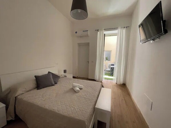 1 soverom og sengetøy