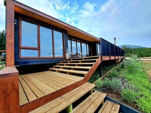 Terrace/patio - Lodge Buchupureo, 2 Guests (Quirihue)