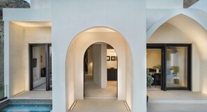 Front of property - Artium Villa with Pool hosted by K&K (Santorini)
