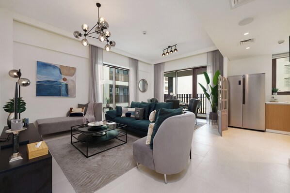 Interior detail - Maison Privee - Alluring Modern Apt in Dubai Creek Beach (Dubai)