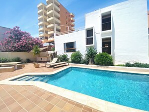 Pool - Rustic Urban Villa with private pool - 400 m away from Sandy beach (Eivissa)
