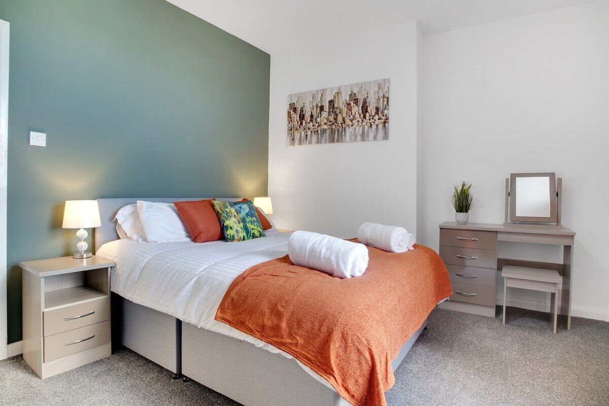 2 slaapkamers, internet, beddengoed