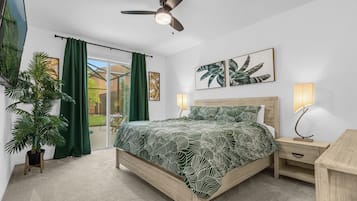 6 slaapkamers, een kluis op de kamer, een bureau